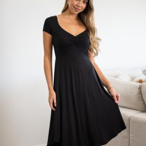 Sarah Pocket Short Sleeve Dress