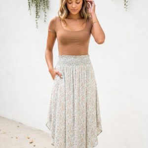 Tencel Mia Midi Skirt