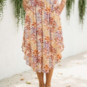 Tencel Mia Midi Skirt