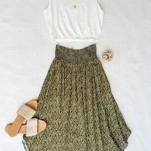Tencel Mia Midi Skirt